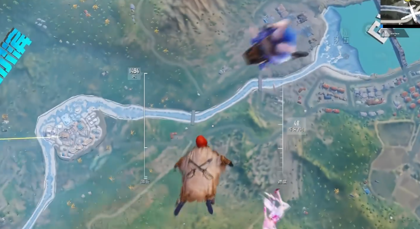 和平精英如何跳伞最快落地