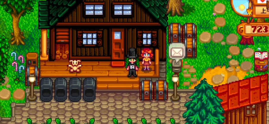 星露谷物语怎么让丈夫干活