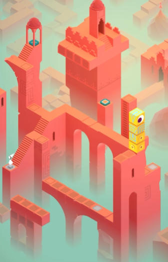 纪念碑谷的第六关怎么走