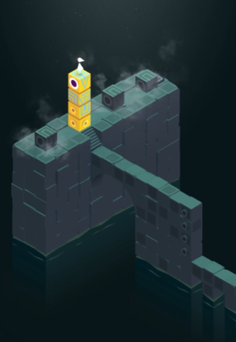 纪念碑谷的第六关怎么走