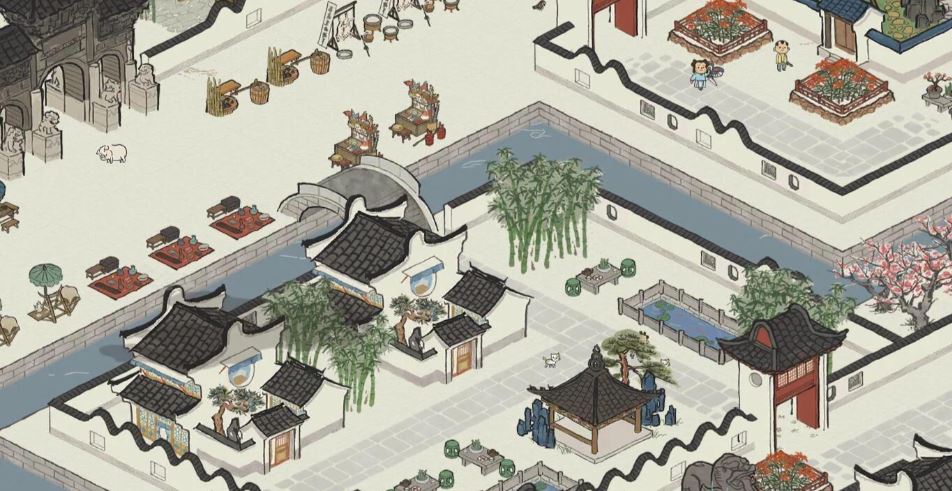 江南百景图宫廷墙在哪