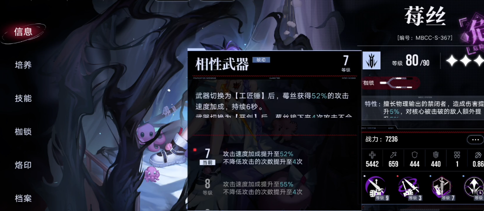 无期迷途切尔西值得练吗