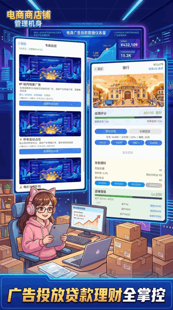 电商开网店模拟器